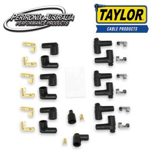 Taylor Cable 8mm Spiro-Pro spark plug wires - 6cyl 180 black