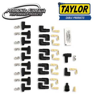 Taylor Cable 8mm Spiro-Pro spark plug wires - 8cyl 90 black