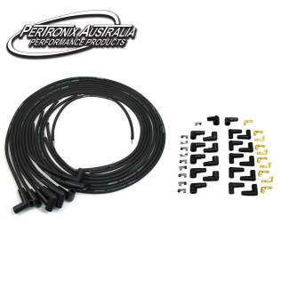 Flame-Thrower Spark Plug Wires 8.0mm – 8 Cyl 90 Deg Black