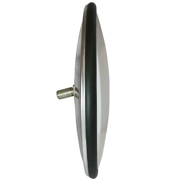 Stainless Steel 8.5 inch Round Convex Mirror - Centre Mount inc Bracket A1003