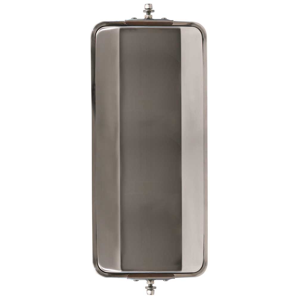 Stainless Steel 7 x 16 inch Mirror Head – West Coast Style A1007