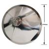 Stainless Steel 8 inch Round Convex Mirror - Offset Mount inc Bracket A1026