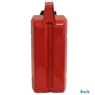 5L Jerry Can Metal Screw U Unleaded Red
