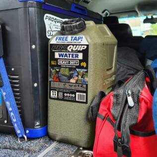 11L Wide Mouth Heavy Duty Water Jerry Can with Tap