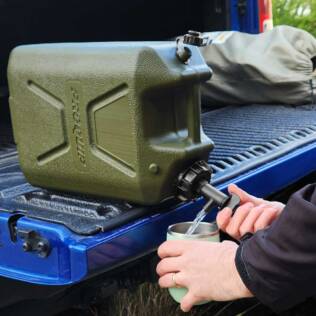 11L Wide Mouth Heavy Duty Water Jerry Can with Tap