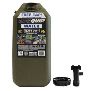 11L Wide Mouth Heavy Duty Water Jerry Can with Tap