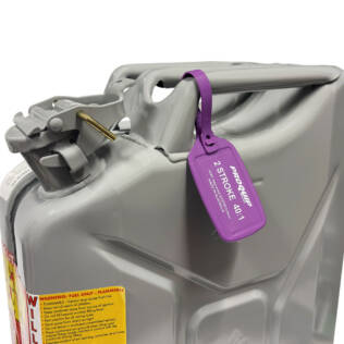 Fuel ID Tag 2 STROKE 40:1 Purple